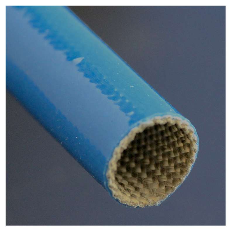 #14 ACR COATED FIBERGLAS SLEEVING - BLUE 2K/RL